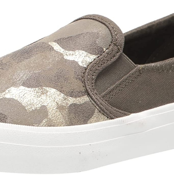 Sperry Olive Camo Slip on 🎉 Women's Pier Wave High Canvas Sneaker NWT - Picture 5 of 15